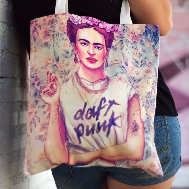 Bolsa tote de Frida punk-Nacnic-Nacnic Estudio SL-para cada dia
