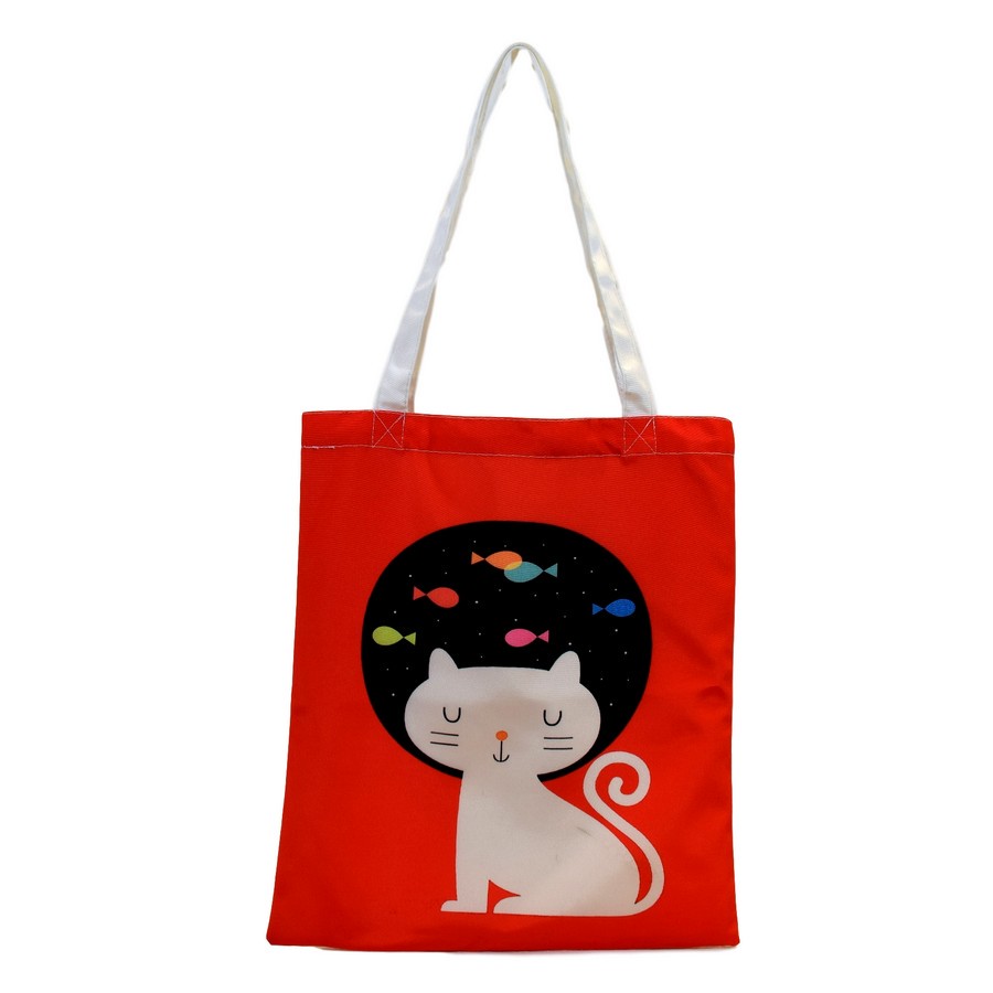 Bolsa tote de Gatito hambriento-Nacnic-Nacnic Estudio SL-para cada dia