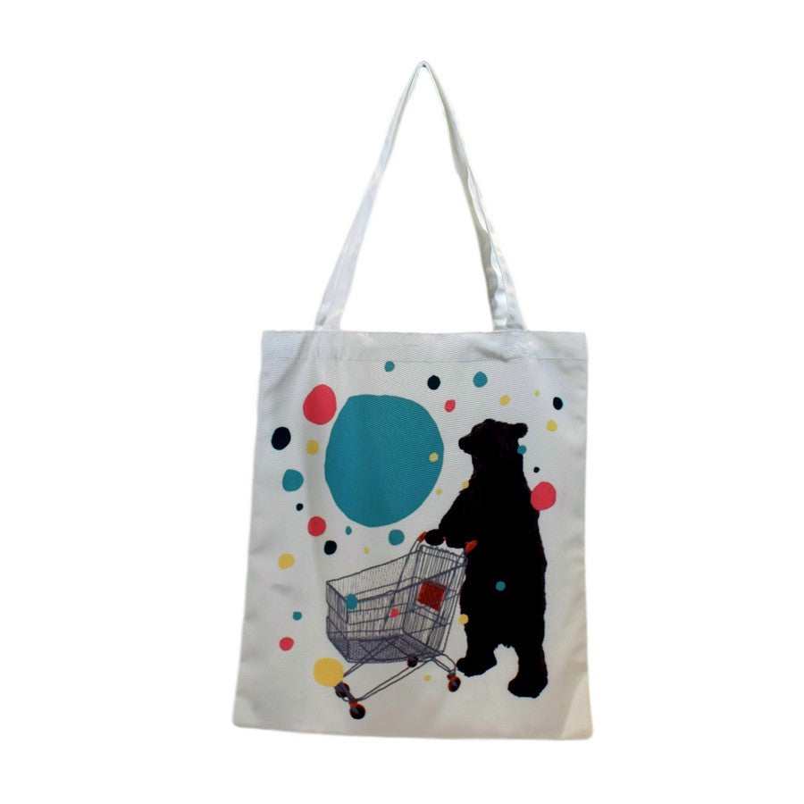 Bolsa tote de Oso carrito de la compra-Nacnic-Nacnic Estudio SL-para cada dia