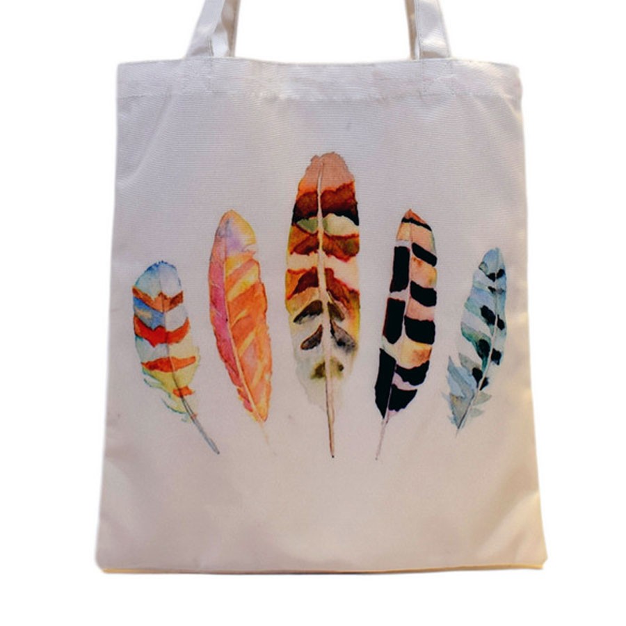 Bolsa tote de Plumas apache tierra-Nacnic-Nacnic Estudio SL-para cada dia
