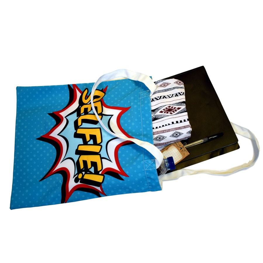 Bolsa tote de Sonrie que disparo-Nacnic-Nacnic Estudio SL-para cada dia