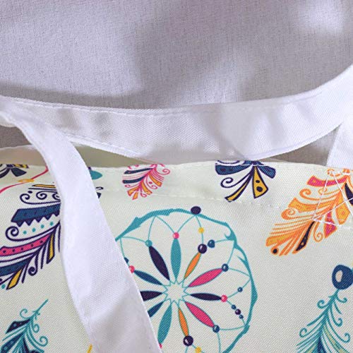 Bolsa Tote de tela | Diseño Atrapasueños | Bandolera con asas largas multiusos, reutilizable y ecológica.-Nacnic-Nacnic Estudio SL-para cada dia