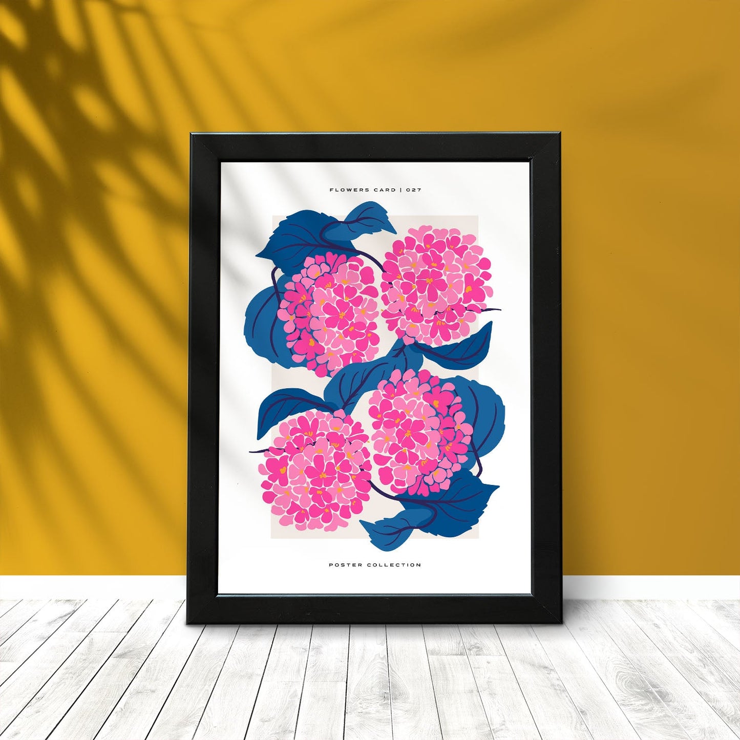 Boquet of Hydrangea-Artwork-Nacnic-Nacnic Estudio SL