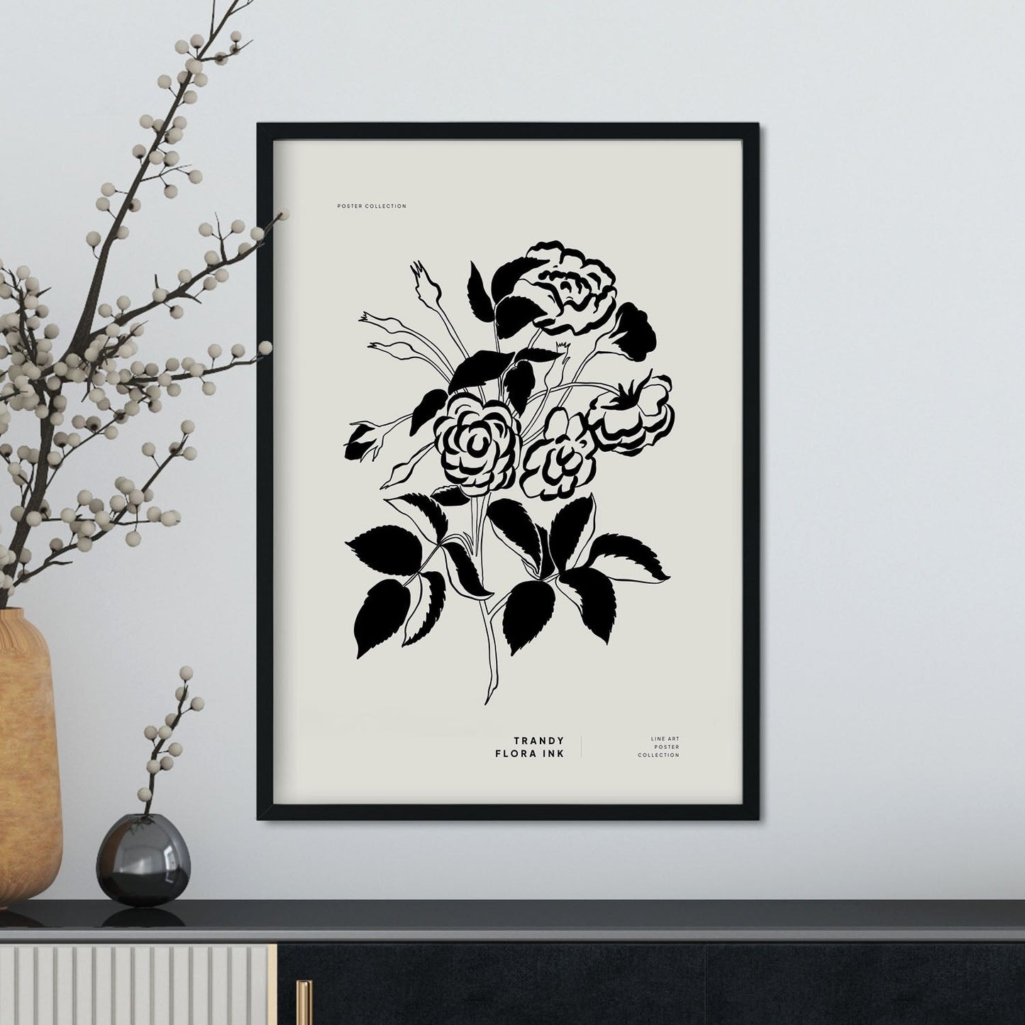 Boquet of Roses-Artwork-Nacnic-Nacnic Estudio SL