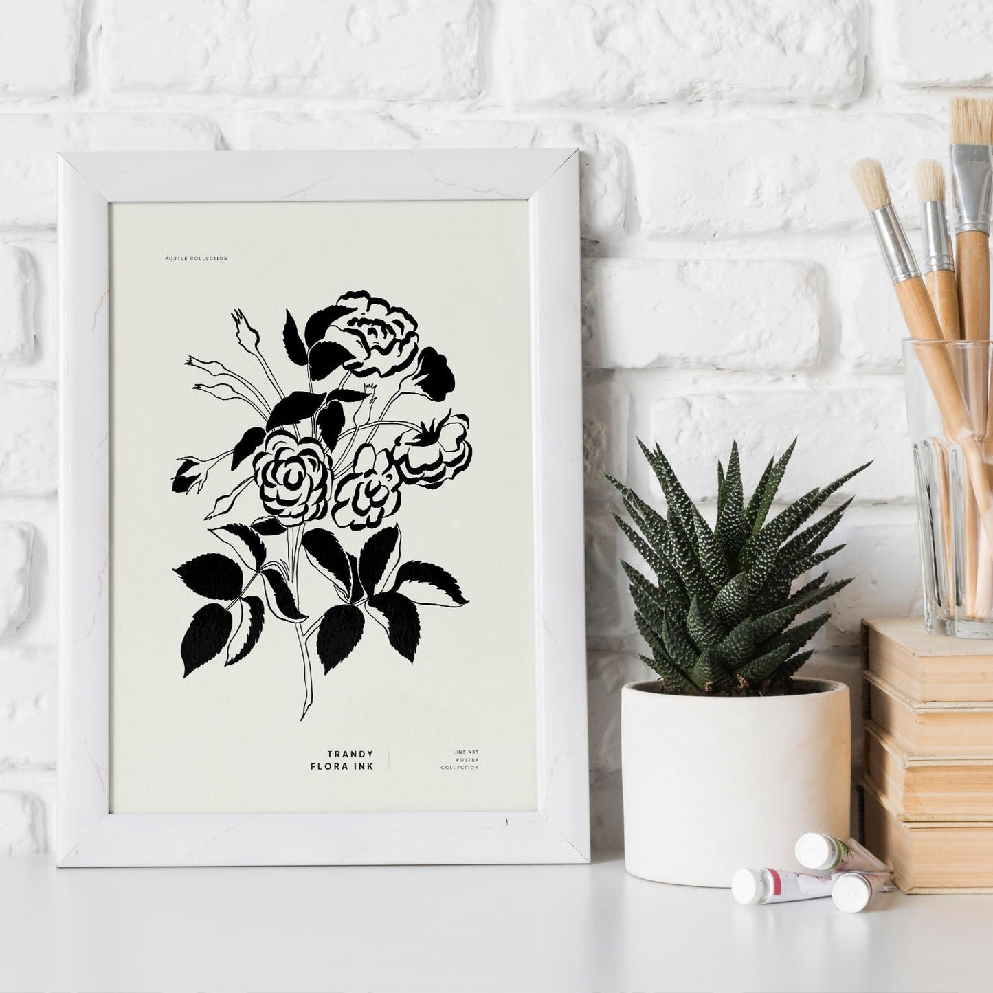Boquet of Roses-Artwork-Nacnic-Nacnic Estudio SL