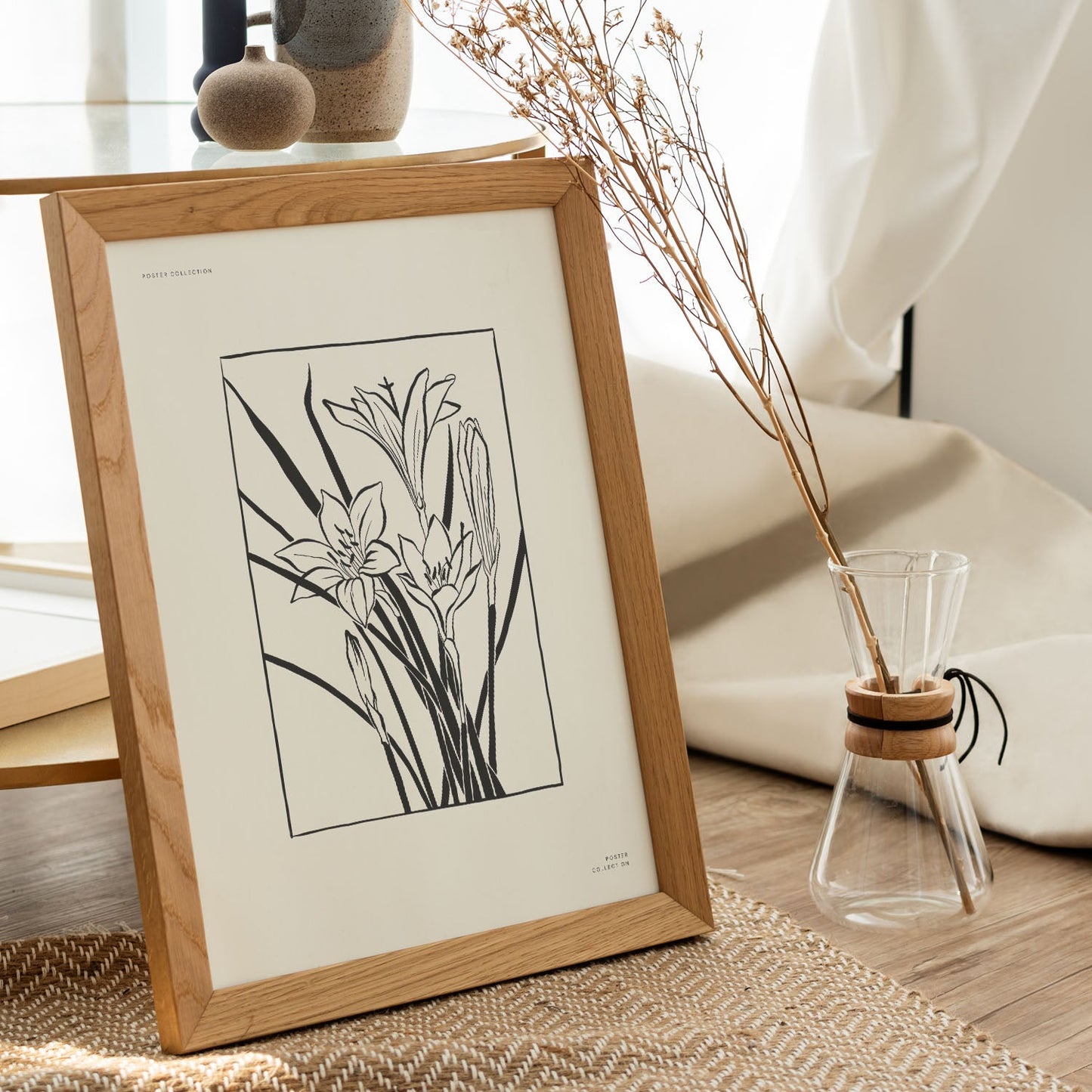 Boquet of Tiger Lily-Artwork-Nacnic-Nacnic Estudio SL