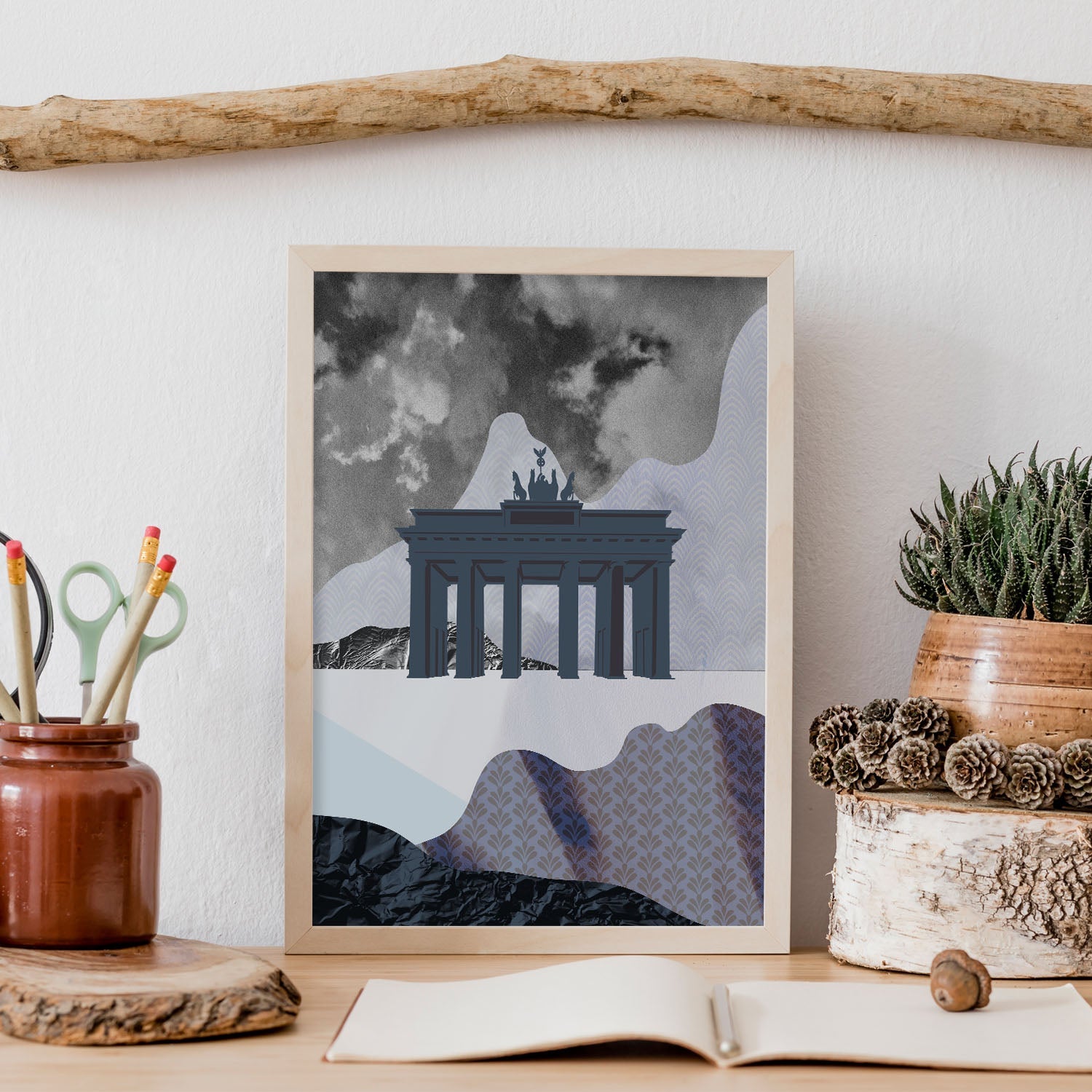 Brandenburg Gate-Artwork-Nacnic-Nacnic Estudio SL