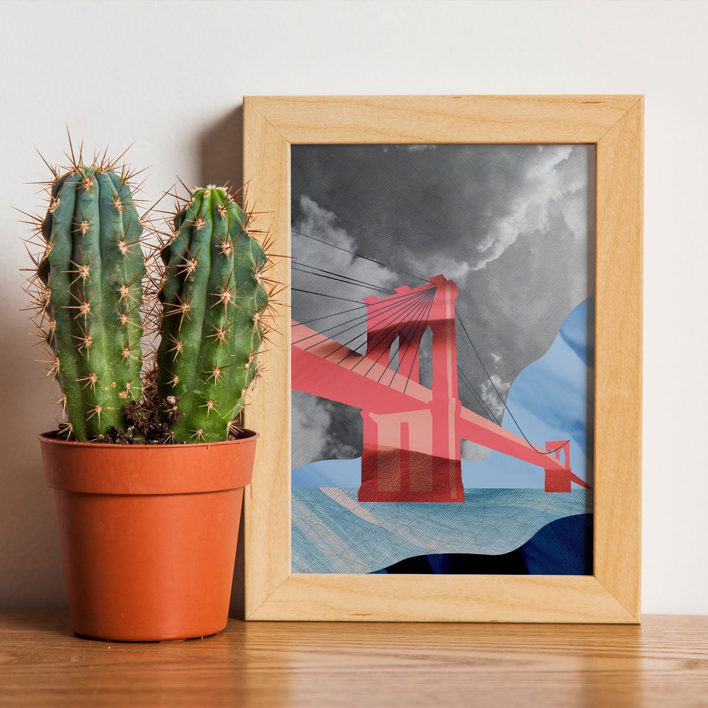 Brooklyn Bridge-Artwork-Nacnic-Nacnic Estudio SL
