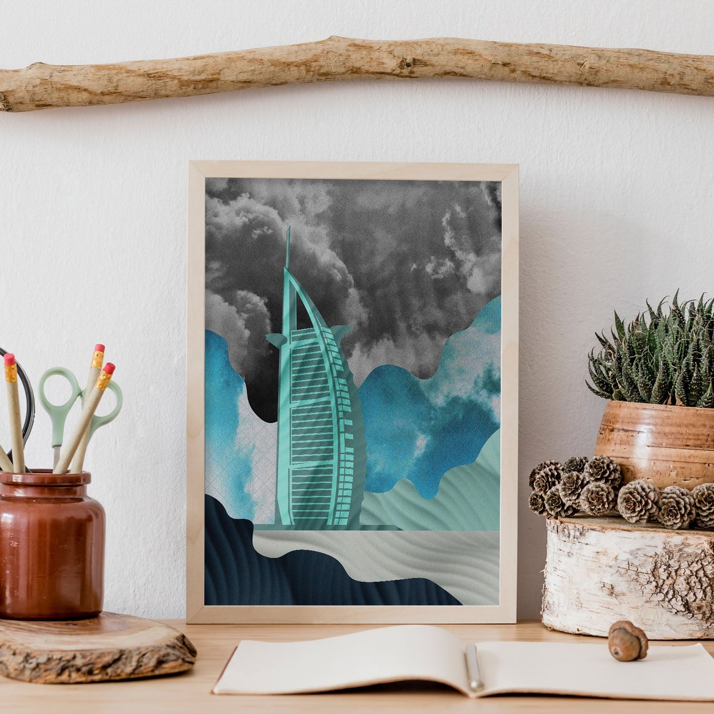 Burj Al Arab-Artwork-Nacnic-Nacnic Estudio SL
