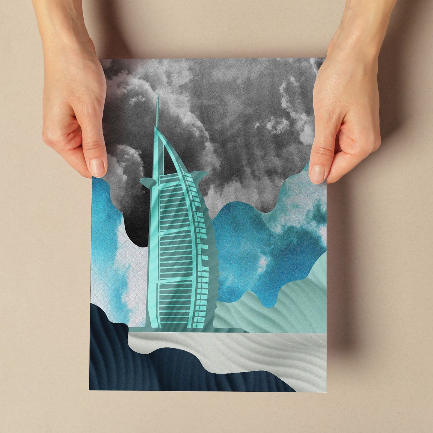 Burj Al Arab-Artwork-Nacnic-Nacnic Estudio SL