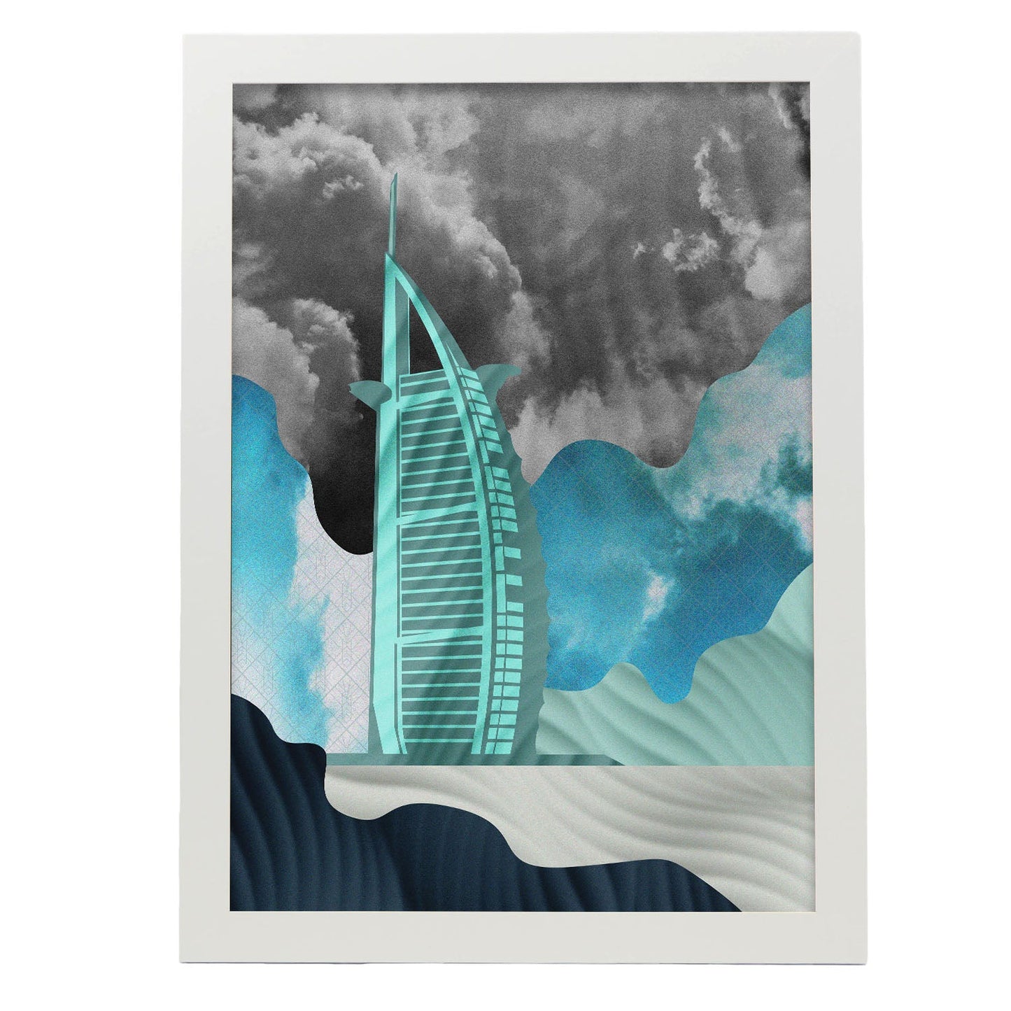 Burj Al Arab-Artwork-Nacnic-A3-Marco Blanco-Nacnic Estudio SL