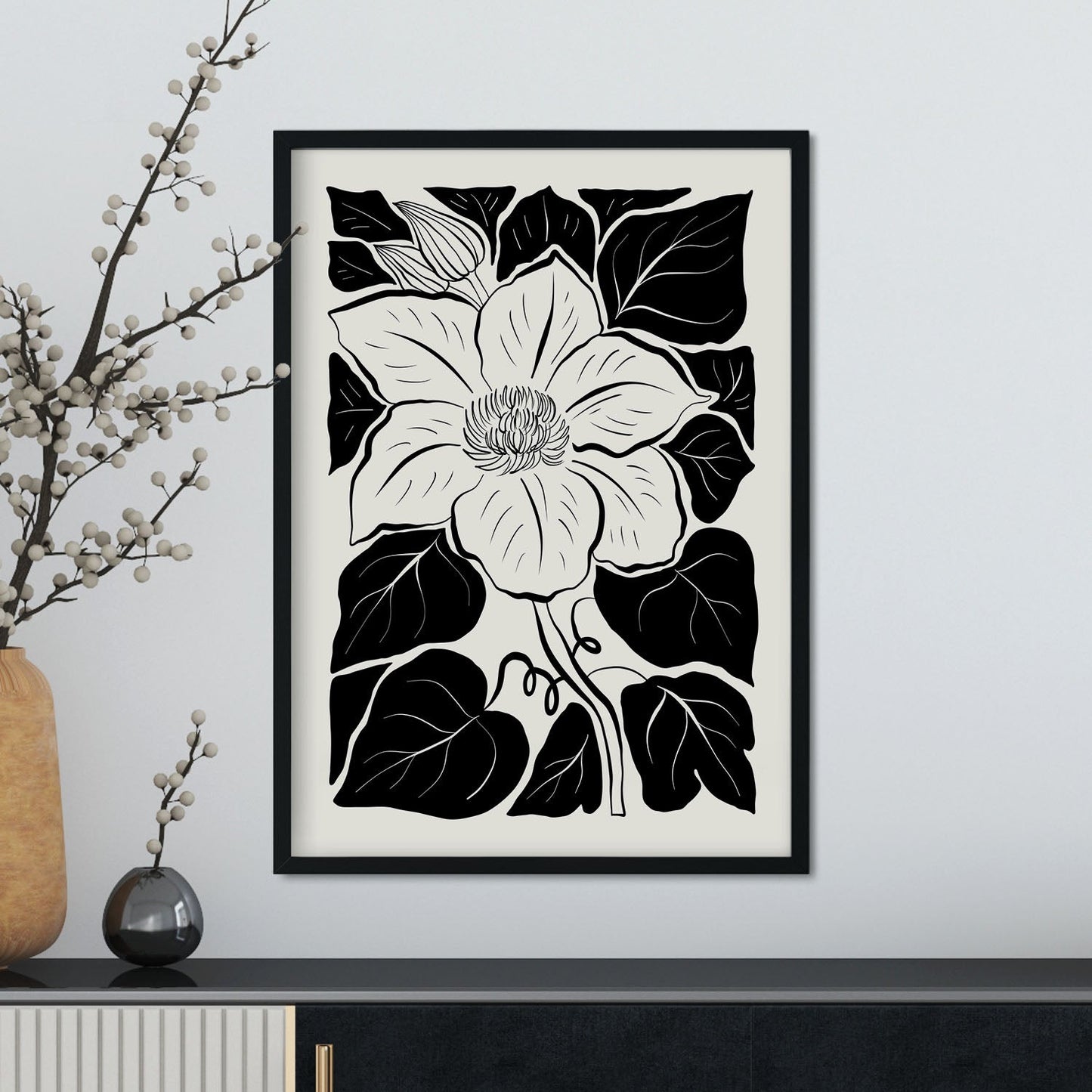 Buttercup Flower-Artwork-Nacnic-Nacnic Estudio SL