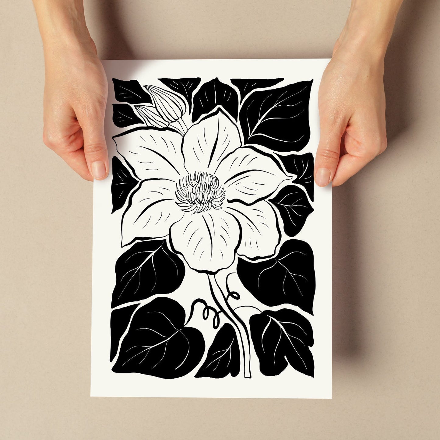 Buttercup Flower-Artwork-Nacnic-Nacnic Estudio SL
