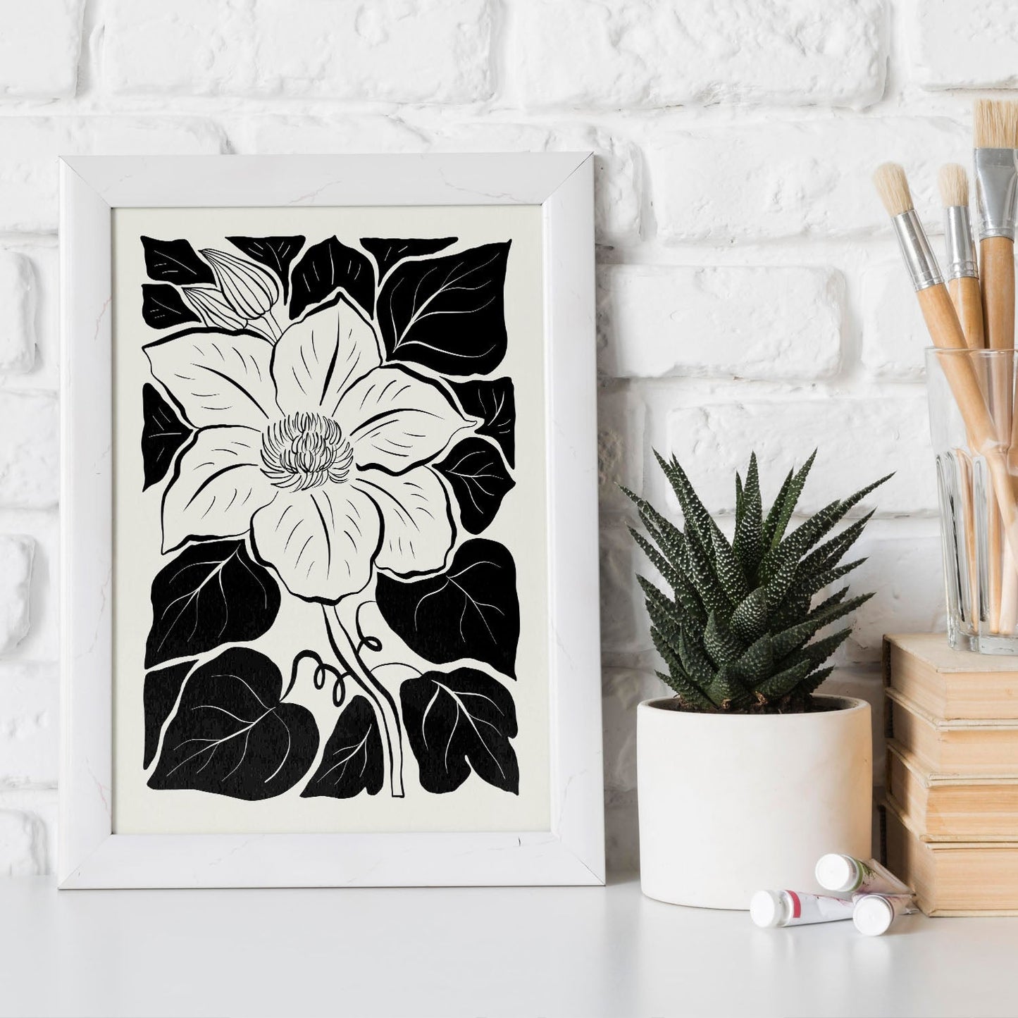 Buttercup Flower-Artwork-Nacnic-Nacnic Estudio SL