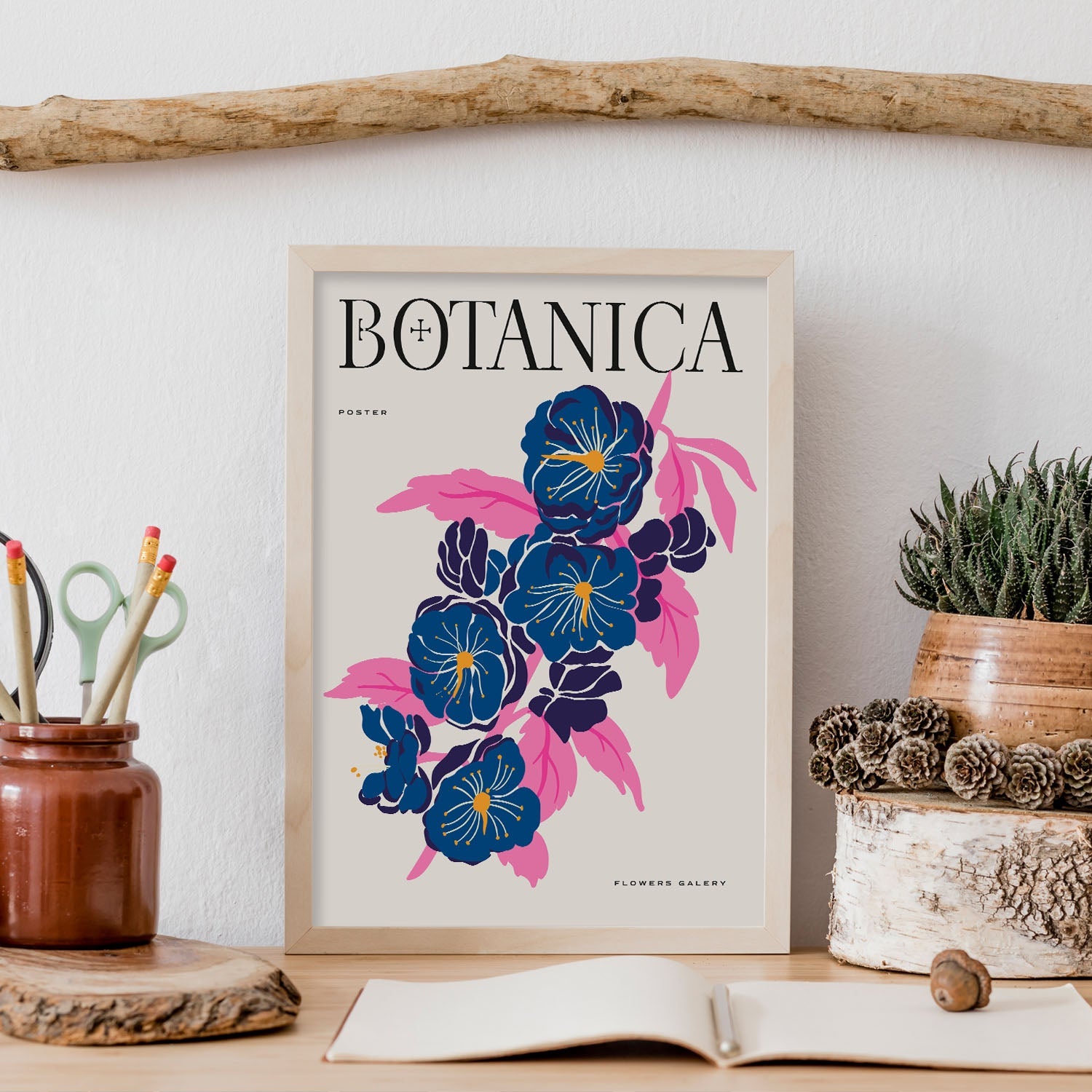 Buttercup Flowers-Artwork-Nacnic-Nacnic Estudio SL