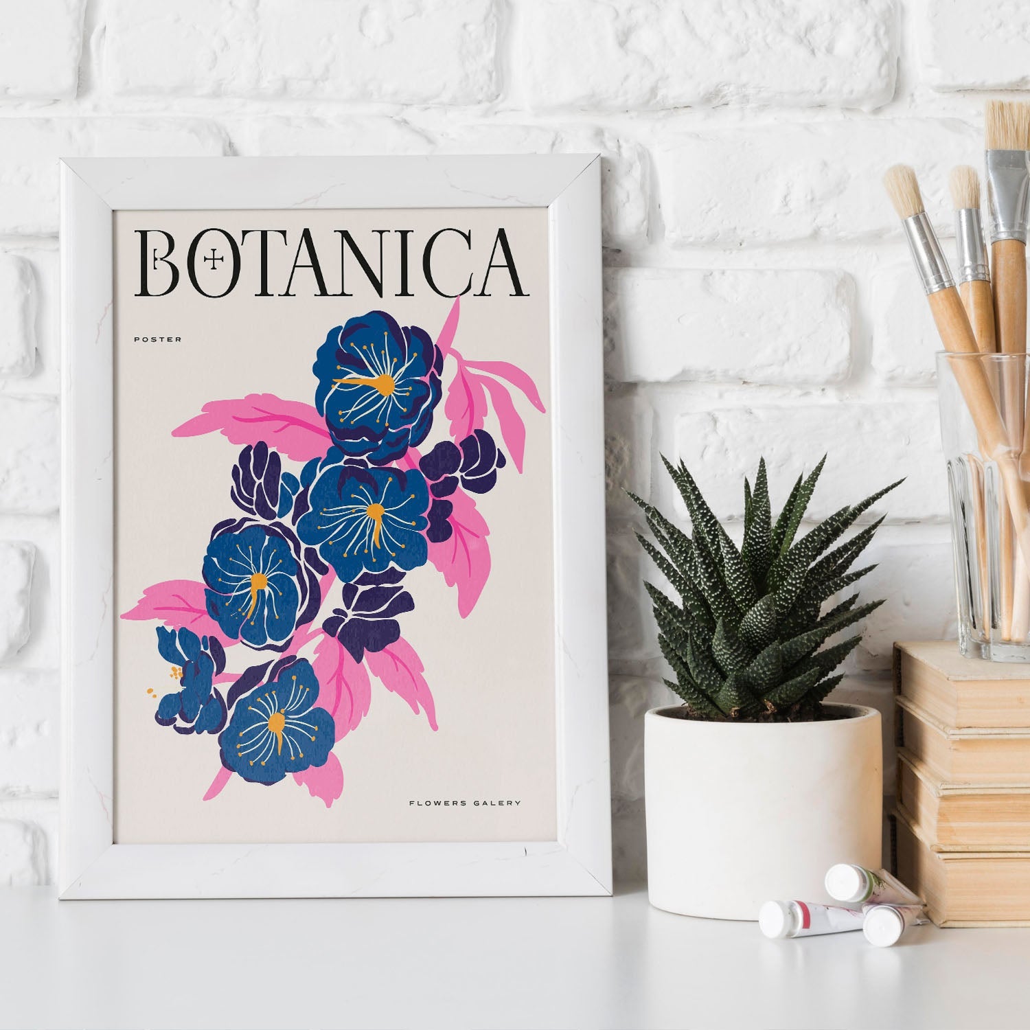 Buttercup Flowers-Artwork-Nacnic-Nacnic Estudio SL