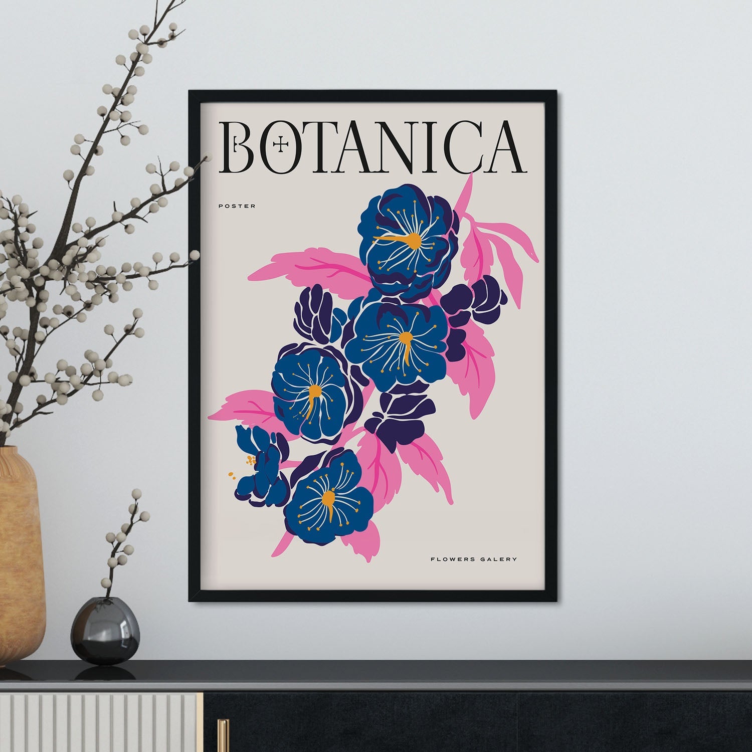 Buttercup Flowers-Artwork-Nacnic-Nacnic Estudio SL