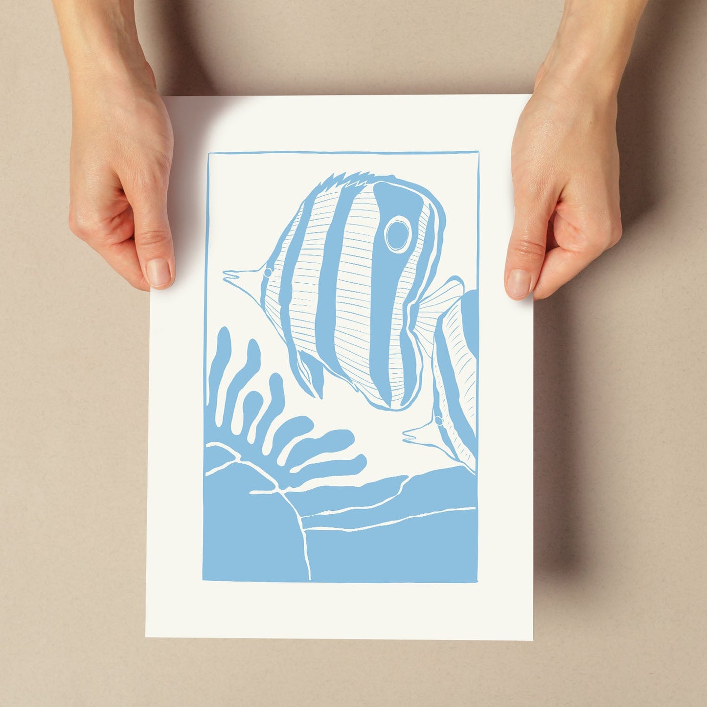Butterfly Fish-Artwork-Nacnic-Nacnic Estudio SL