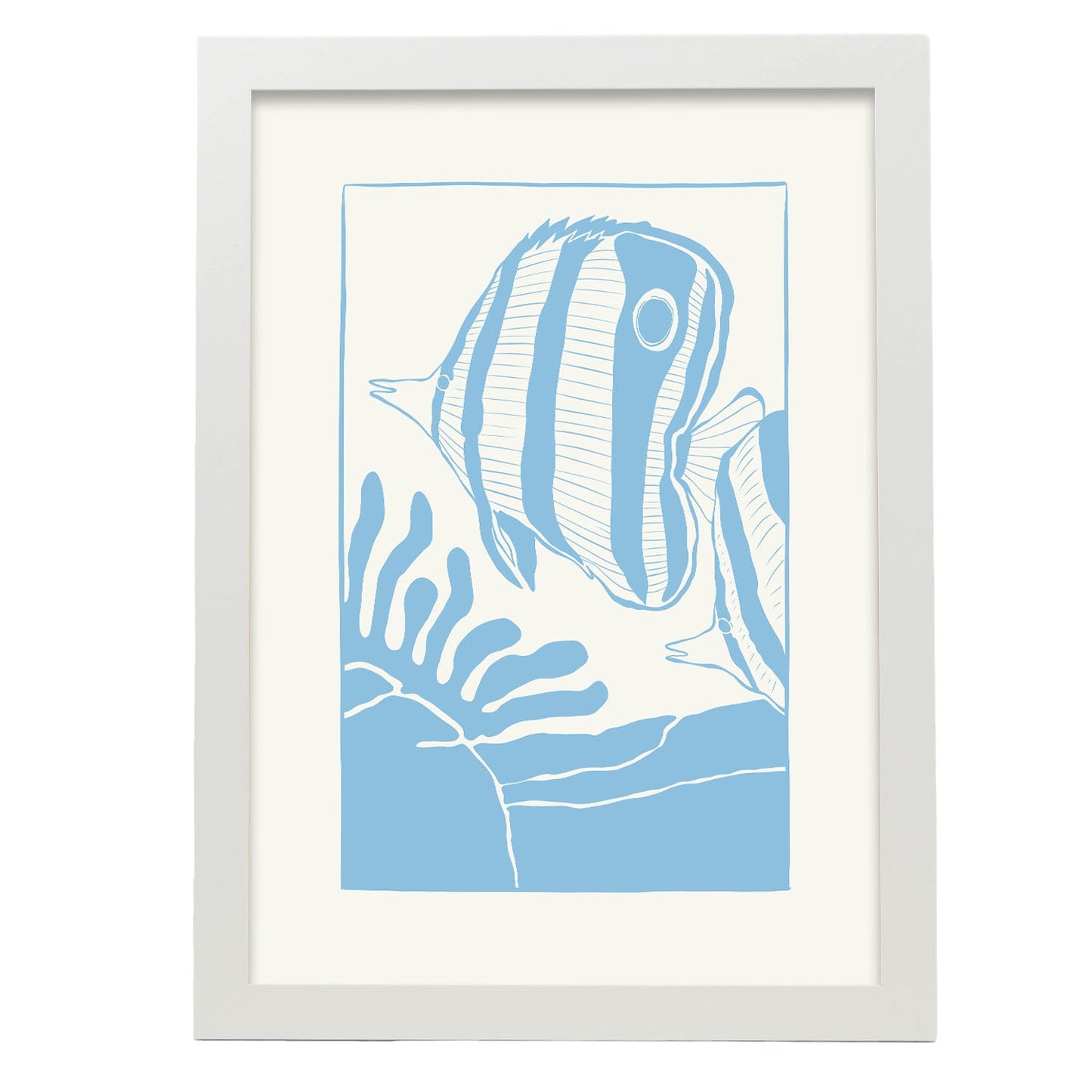 Butterfly Fish-Artwork-Nacnic-A3-Marco Blanco-Nacnic Estudio SL