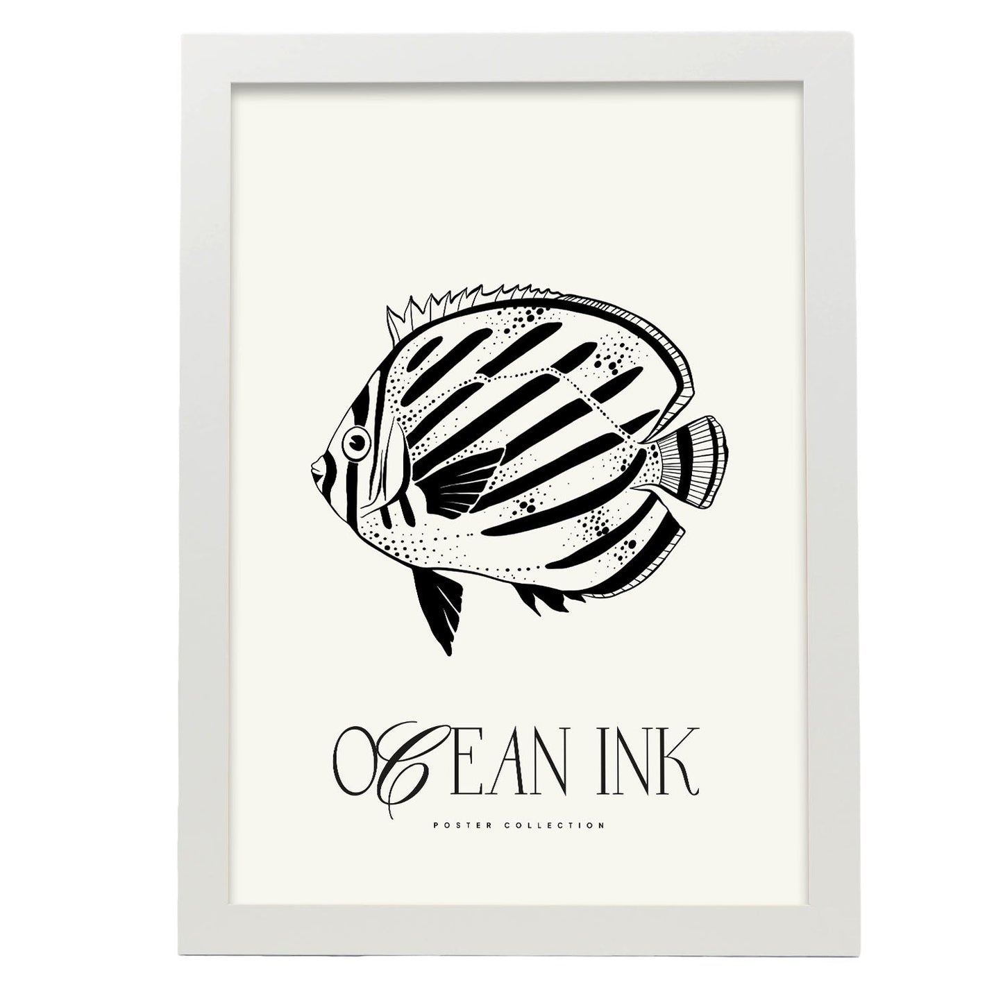 Butterflyfish Stencils-Artwork-Nacnic-A3-Marco Blanco-Nacnic Estudio SL