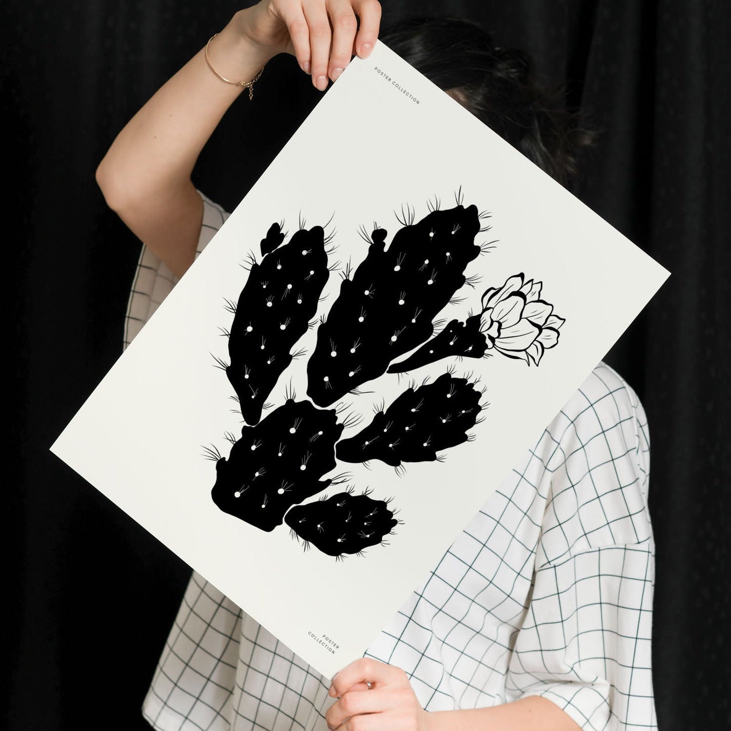 Cactus Flower-Artwork-Nacnic-Nacnic Estudio SL