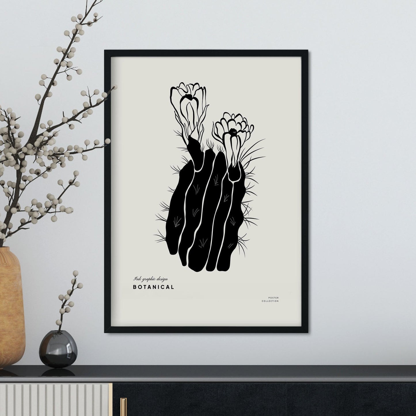 Cactus Flowers-Artwork-Nacnic-Nacnic Estudio SL