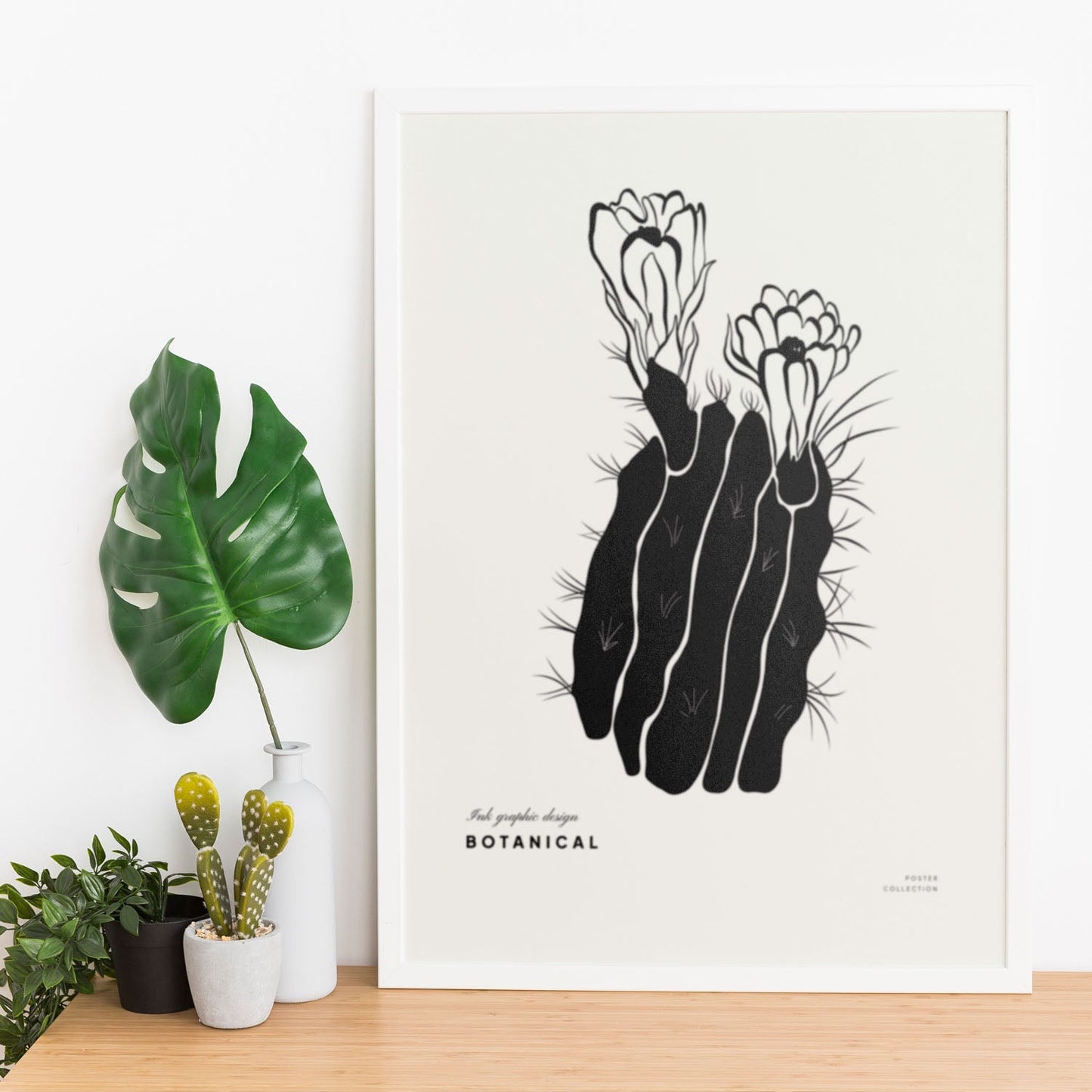 Cactus Flowers-Artwork-Nacnic-Nacnic Estudio SL