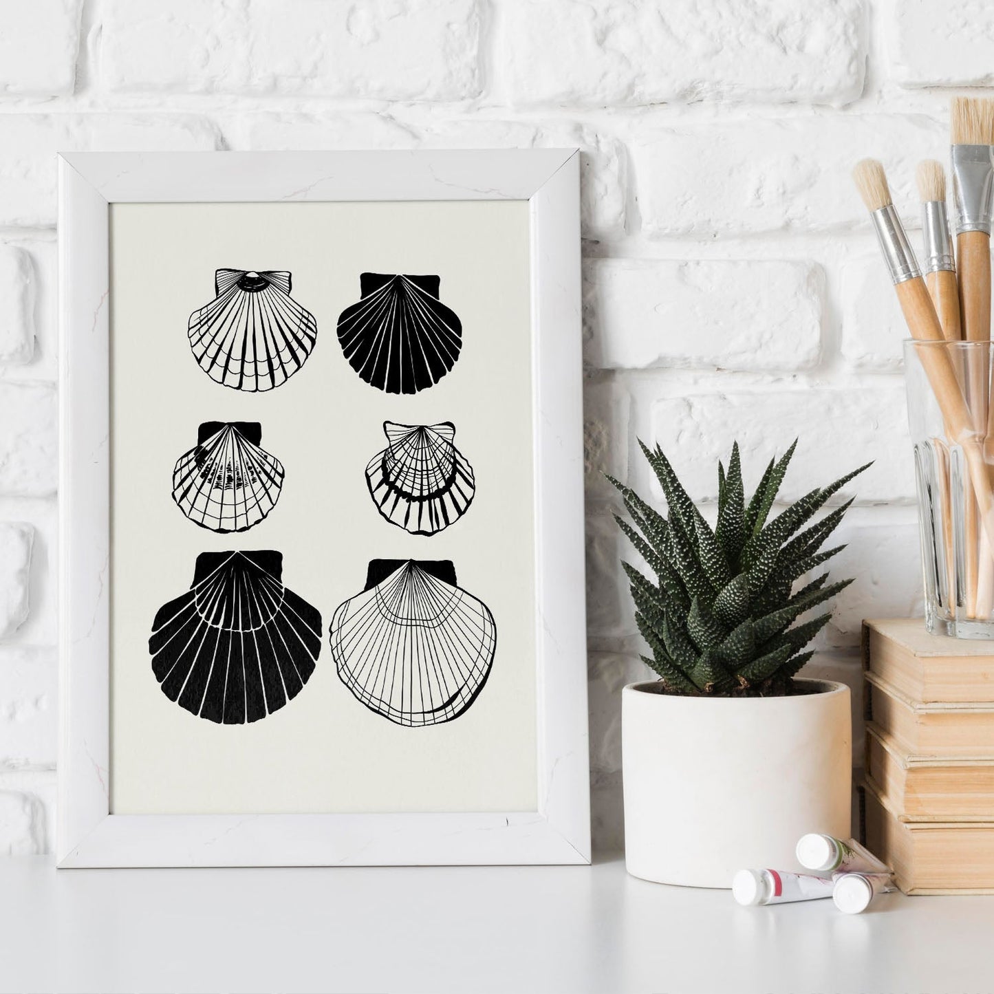 Calico Scallops-Artwork-Nacnic-Nacnic Estudio SL