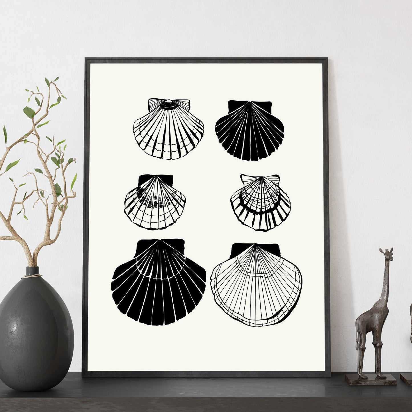 Calico Scallops-Artwork-Nacnic-Nacnic Estudio SL
