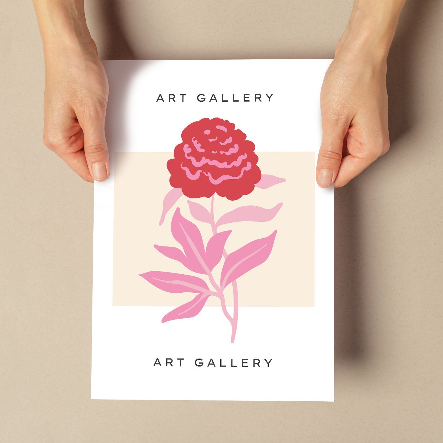 Camellia Flower-Artwork-Nacnic-Nacnic Estudio SL