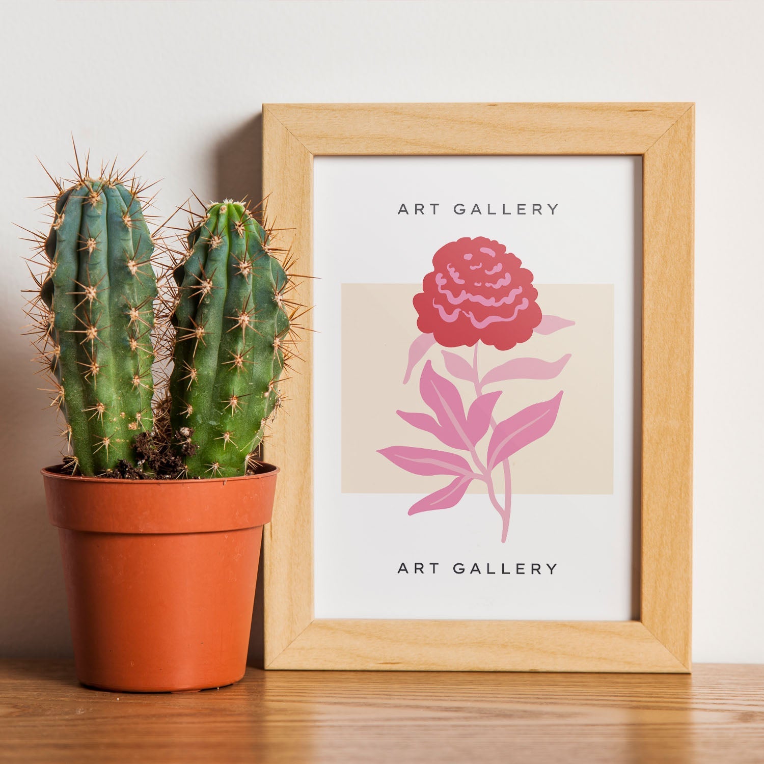 Camellia Flower-Artwork-Nacnic-Nacnic Estudio SL