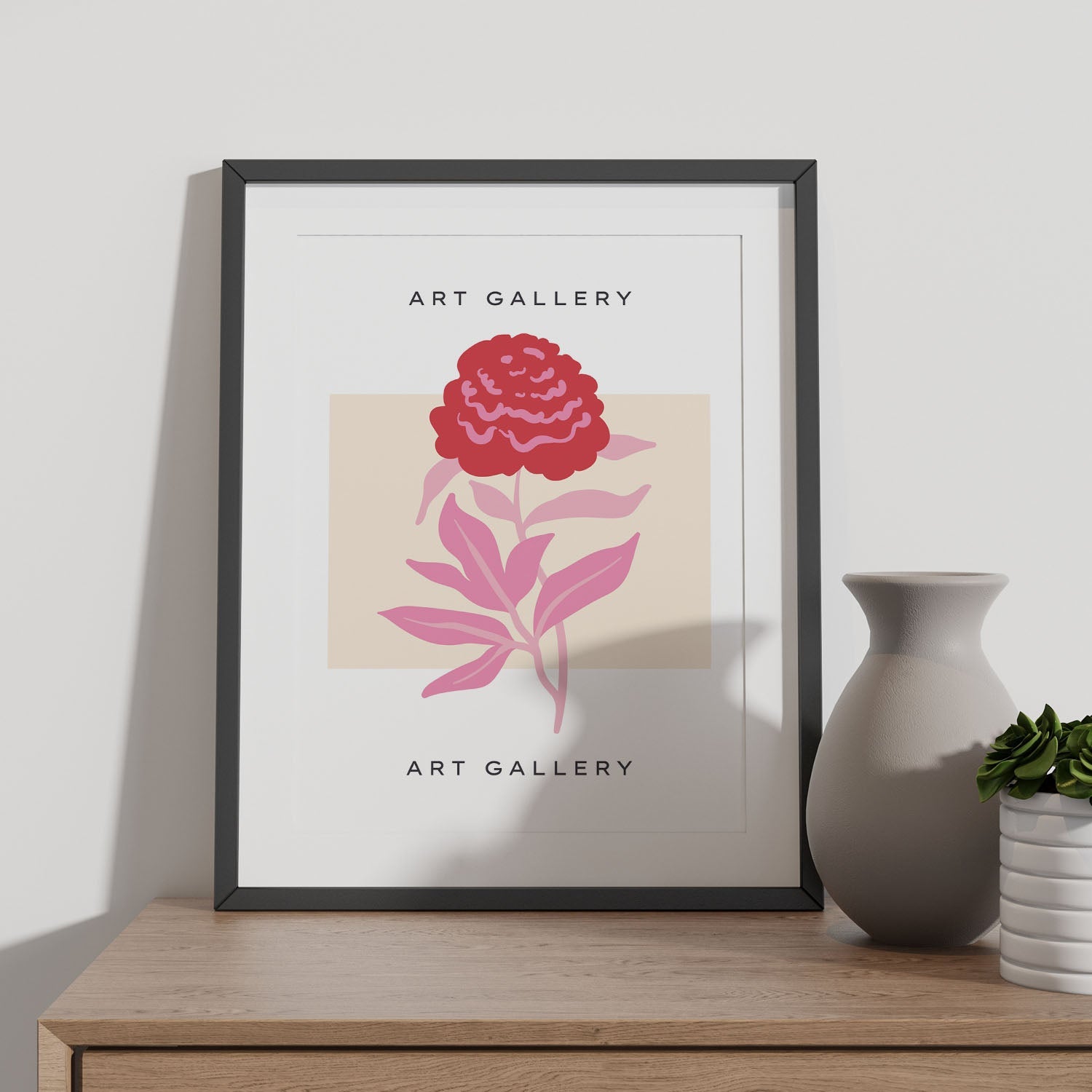 Camellia Flower-Artwork-Nacnic-Nacnic Estudio SL