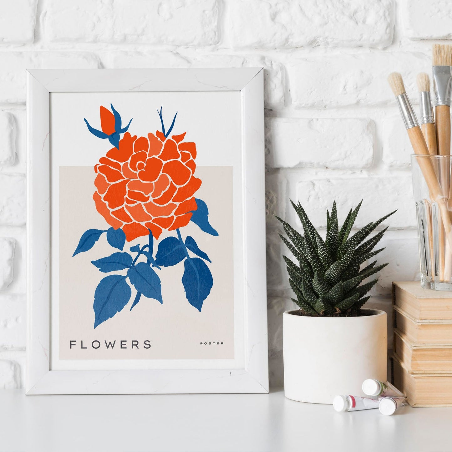 Carnation FLower Bud-Artwork-Nacnic-Nacnic Estudio SL