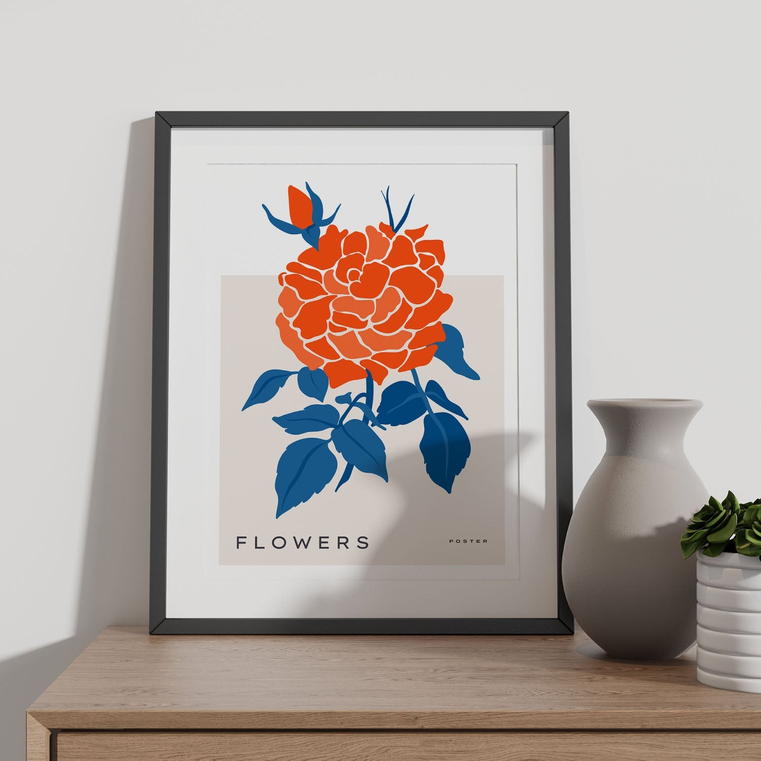 Carnation FLower Bud-Artwork-Nacnic-Nacnic Estudio SL