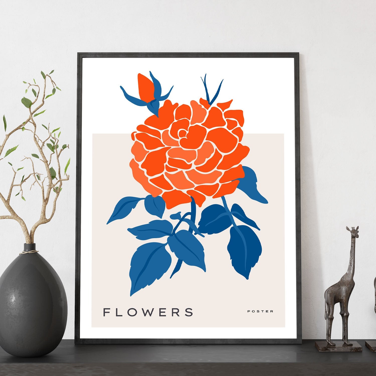 Carnation FLower Bud-Artwork-Nacnic-Nacnic Estudio SL