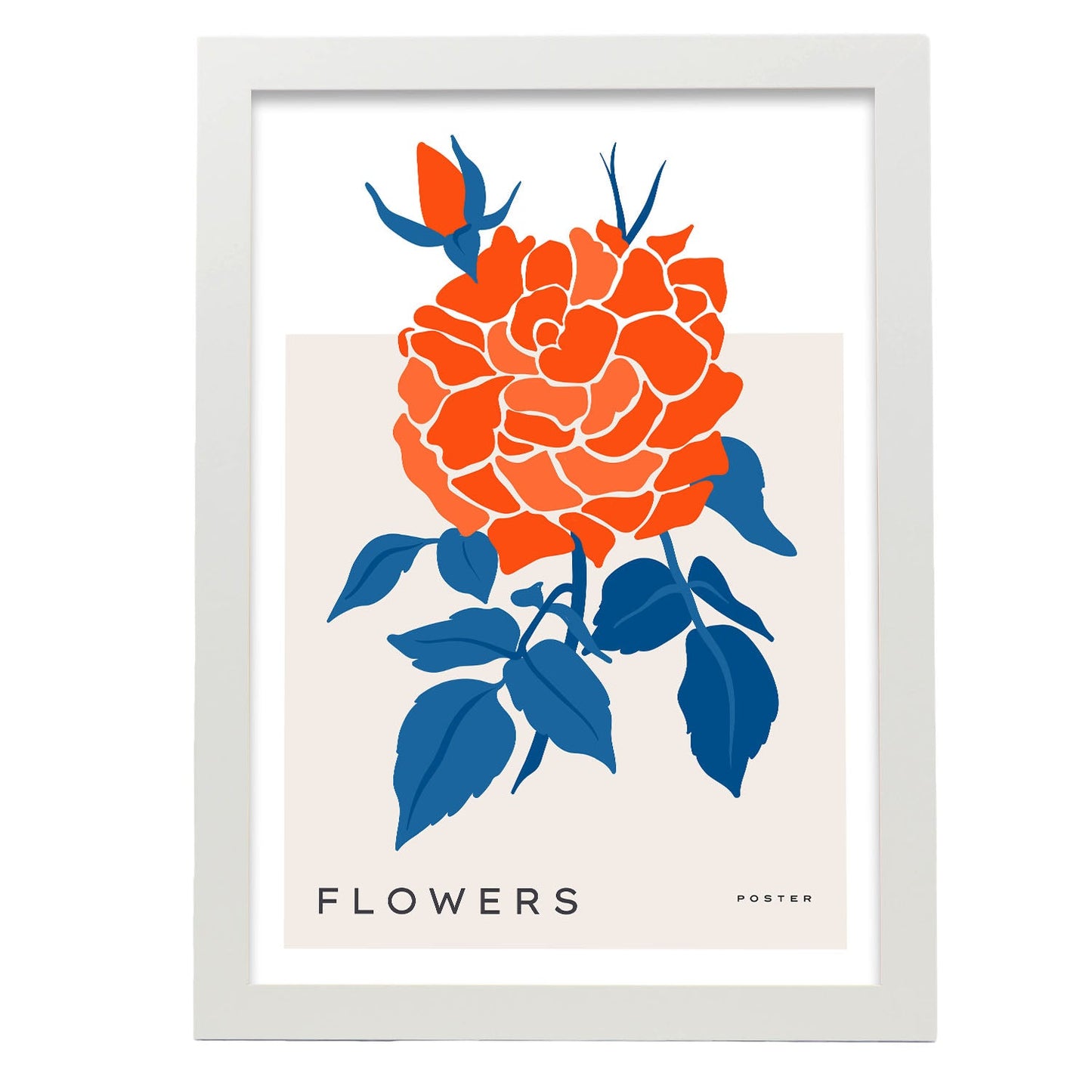 Carnation FLower Bud-Artwork-Nacnic-A3-Marco Blanco-Nacnic Estudio SL