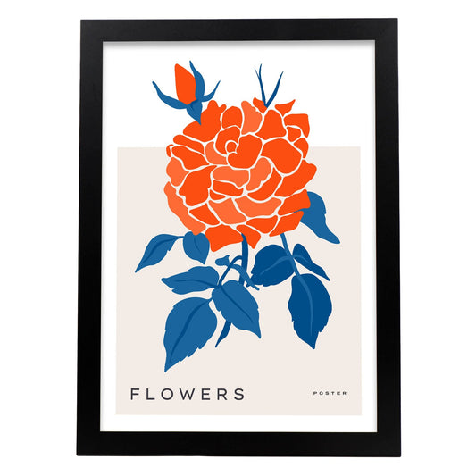 Carnation FLower Bud-Artwork-Nacnic-A3-Sin marco-Nacnic Estudio SL