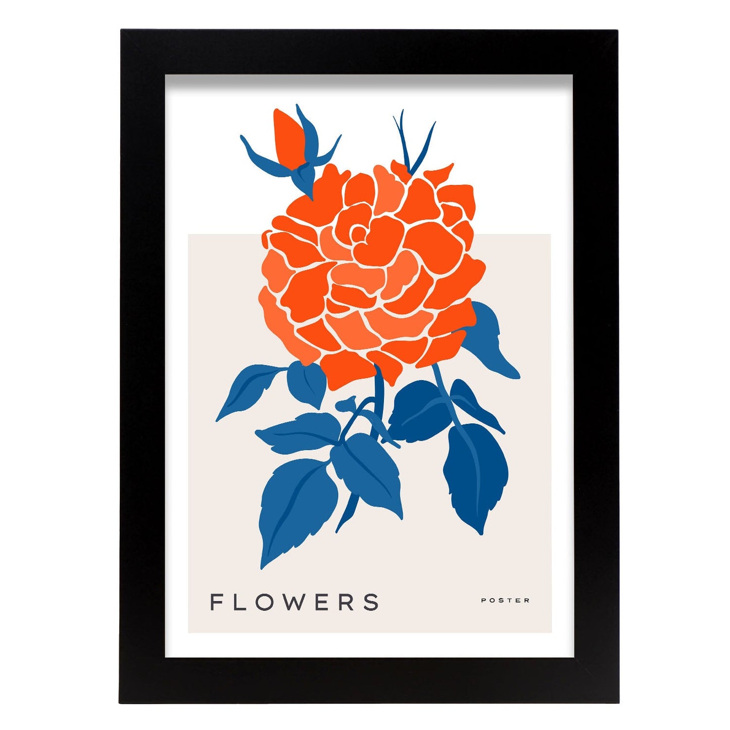 Carnation FLower Bud-Artwork-Nacnic-A4-Sin marco-Nacnic Estudio SL