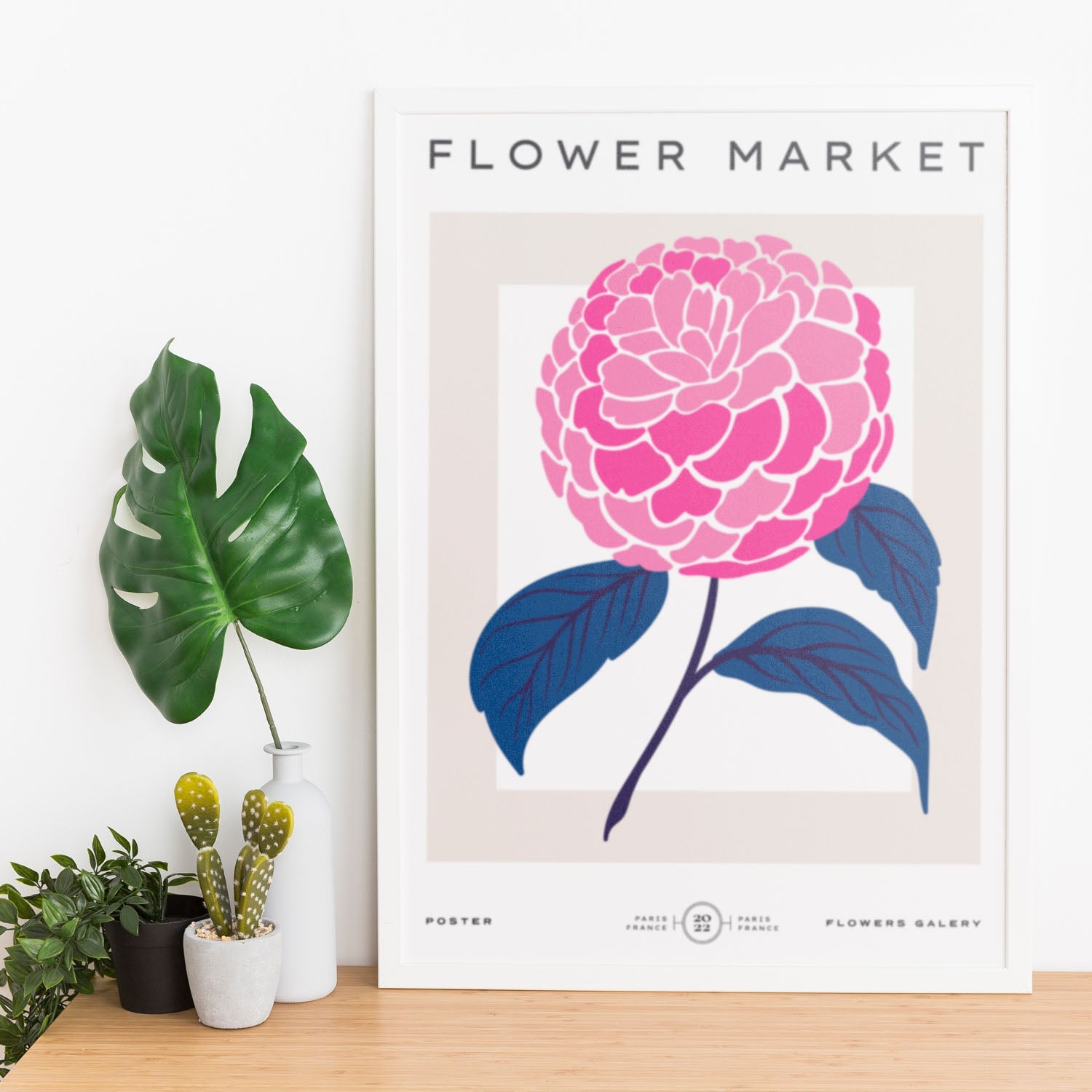 Carnation Flowers-Artwork-Nacnic-Nacnic Estudio SL