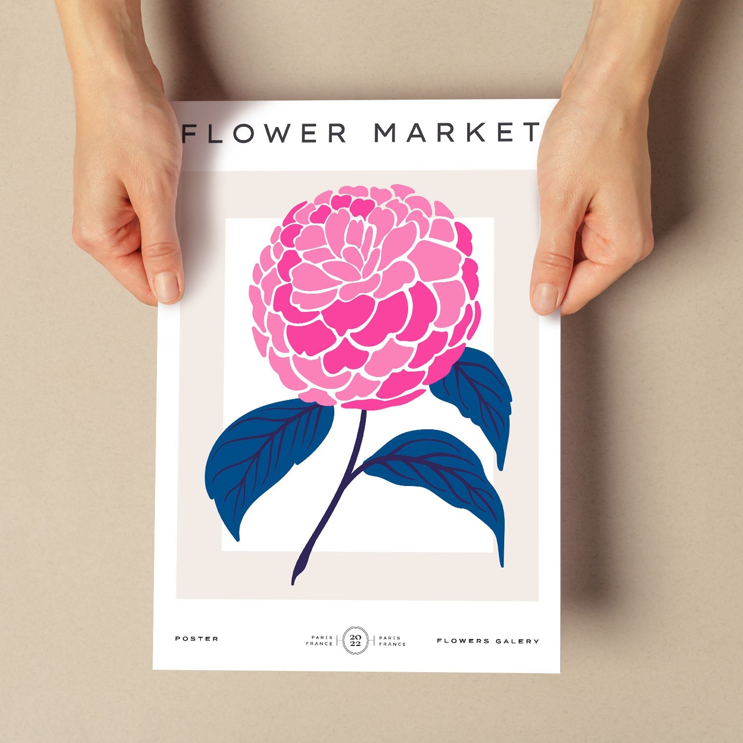 Carnation Flowers-Artwork-Nacnic-Nacnic Estudio SL