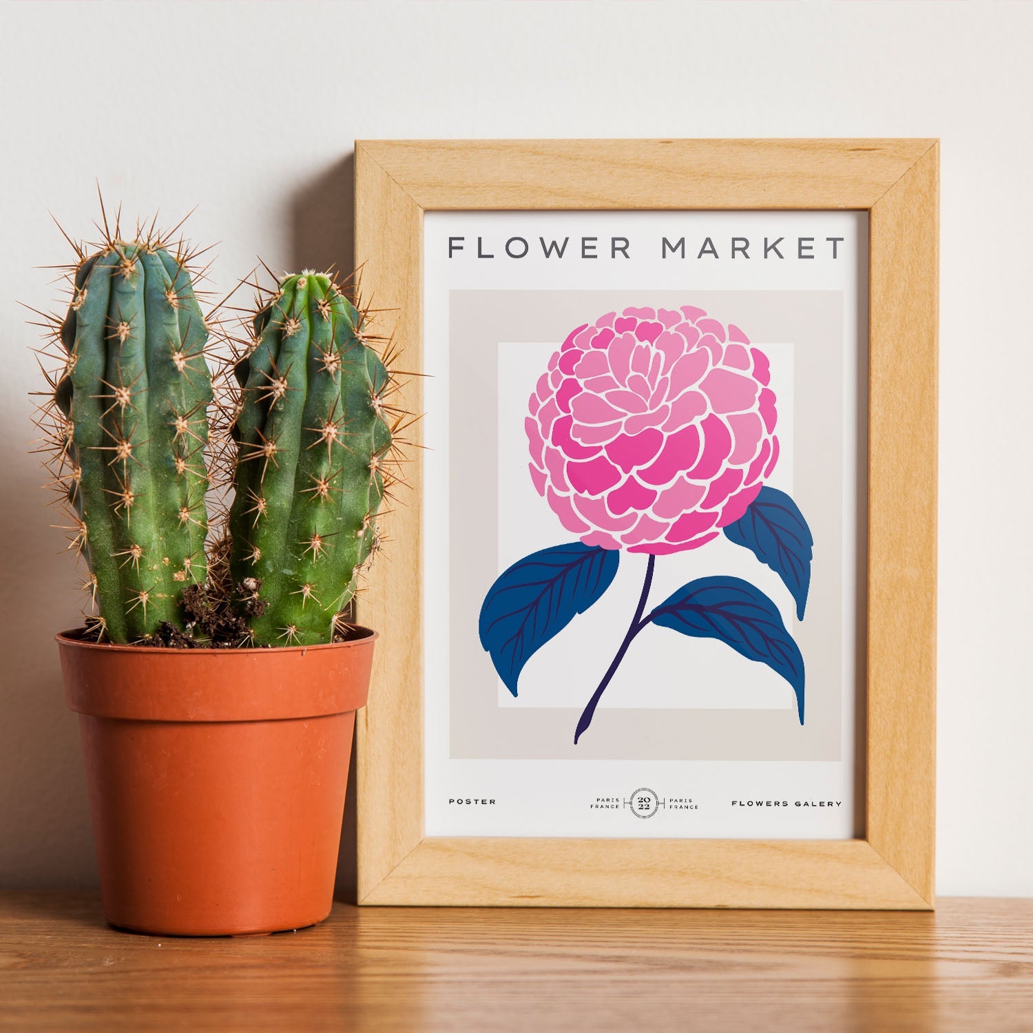 Carnation Flowers-Artwork-Nacnic-Nacnic Estudio SL