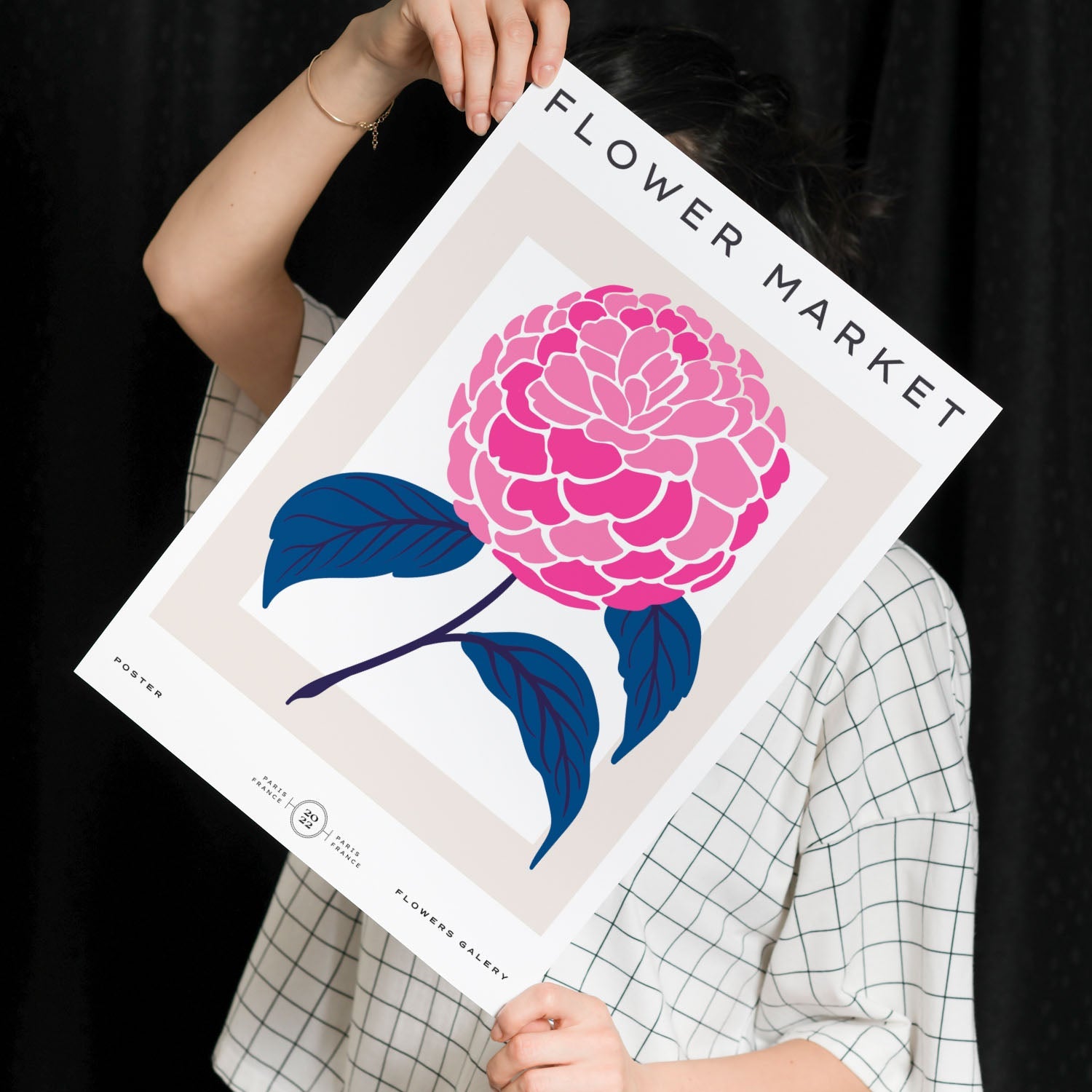 Carnation Flowers-Artwork-Nacnic-Nacnic Estudio SL