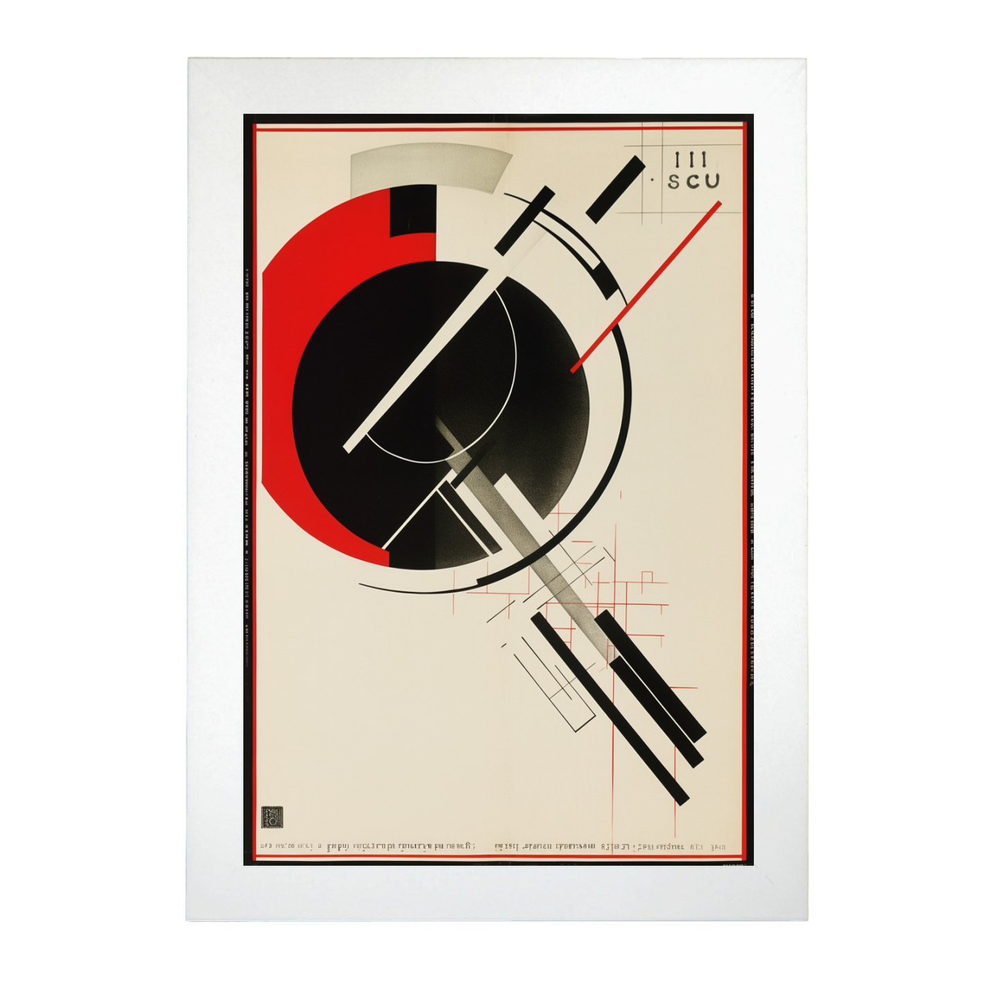 Cartel BAUHAUS por Laszlo Moholy-Nagy,