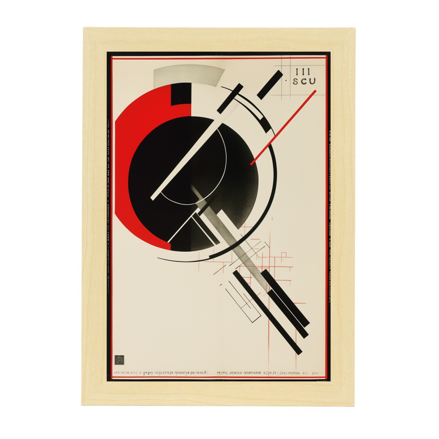 Cartel BAUHAUS por Laszlo Moholy-Nagy,