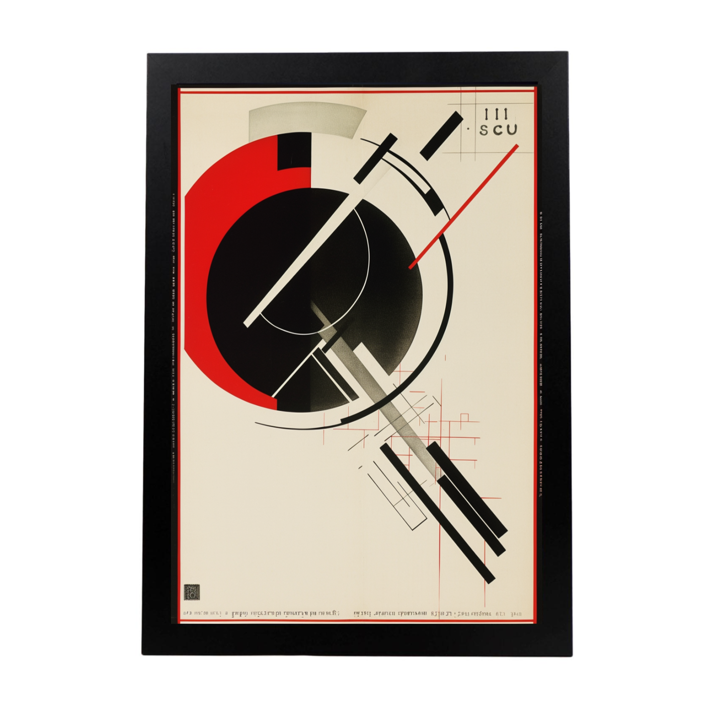 Cartel BAUHAUS por Laszlo Moholy-Nagy,