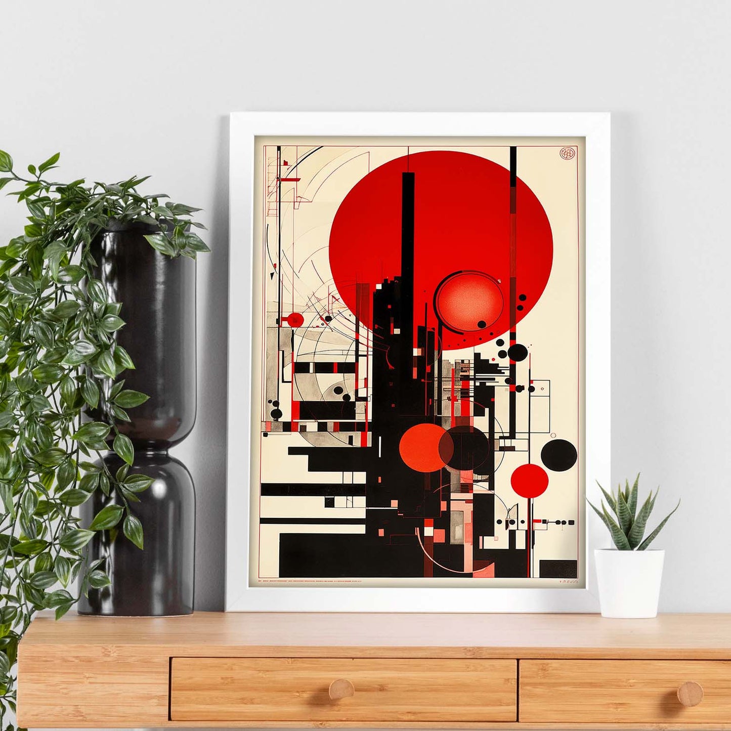 Póster de Cartel BAUHAUS RED SUN