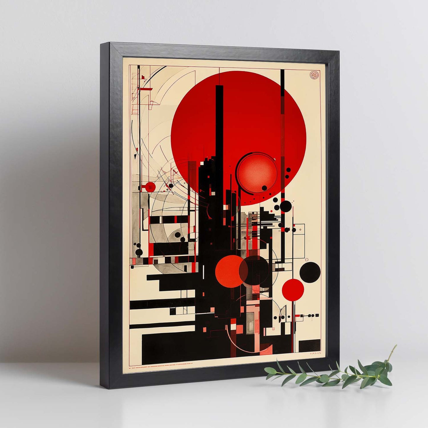 Póster de Cartel BAUHAUS RED SUN