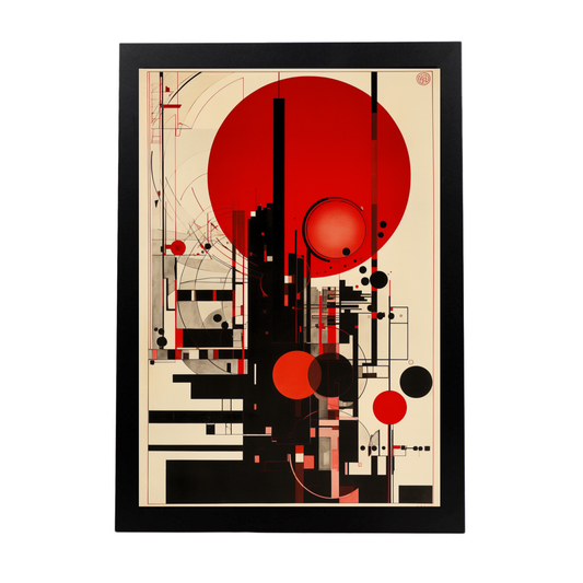 Póster de Cartel BAUHAUS RED SUN