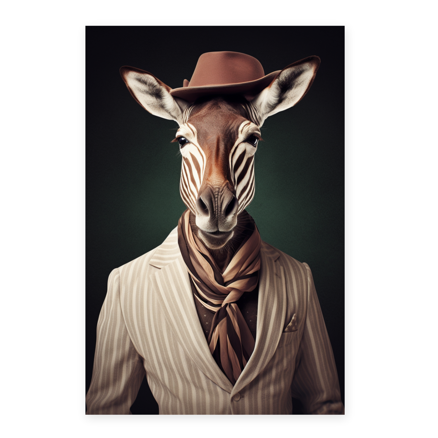 Cartel de Okapis de Moda
