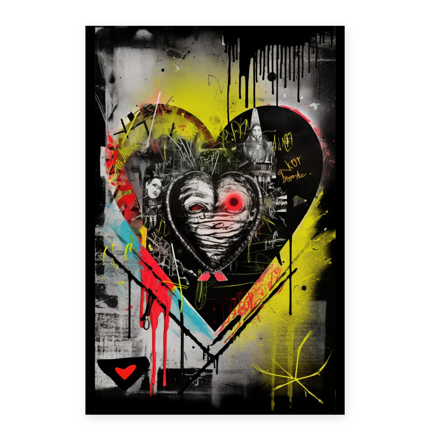 Cartel Desgarrado de mi Corazón